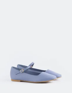 Women L'INTERVALLE Reubena Blue Leather