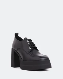Women L'INTERVALLE Ripetta Black Leather