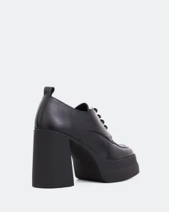 Women L'INTERVALLE Ripetta Black Leather
