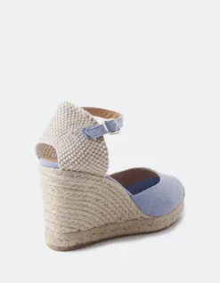 Women L'INTERVALLE Roberta Blue Canvas