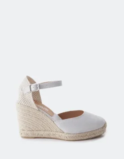Women L'INTERVALLE Roberta Off White Canvas