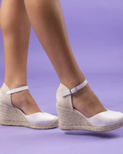 Women L'INTERVALLE Roberta Off White Canvas