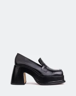 Women L'INTERVALLE Rochfort Black Leather