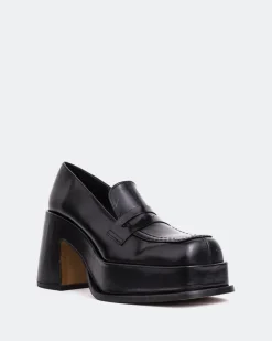 Women L'INTERVALLE Rochfort Black Leather
