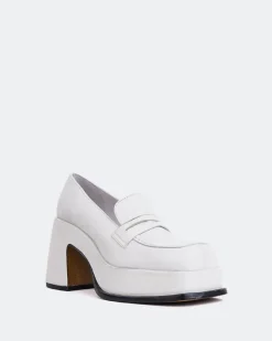 Women L'INTERVALLE Rochfort White Leather