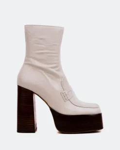 Women L'INTERVALLE Rodrigo Off White Leather
