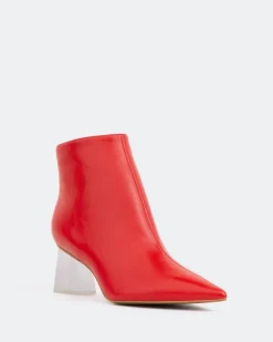 Women L'INTERVALLE Rohi Red Leather