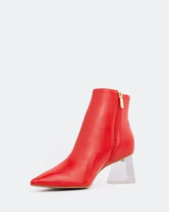 Women L'INTERVALLE Rohi Red Leather