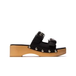 Women L'INTERVALLE Ronja Black Leather