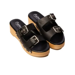 Women L'INTERVALLE Ronja Black Leather