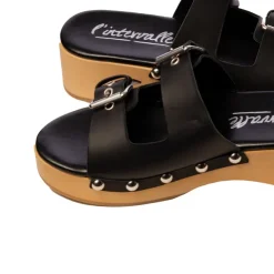 Women L'INTERVALLE Ronja Black Leather
