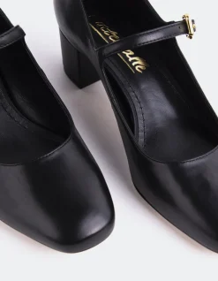 Women L'INTERVALLE Rosalba Black Leather