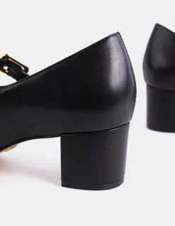 Women L'INTERVALLE Rosalba Black Leather