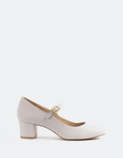 Women L'INTERVALLE Rosalba White Leather