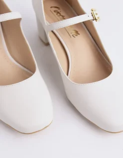 Women L'INTERVALLE Rosalba White Leather