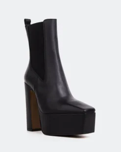 Women L'INTERVALLE Rosen Black Leather