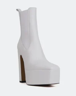 Women L'INTERVALLE Rosen White Leather