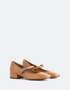 Women L'INTERVALLE Rosyth Tan Leather