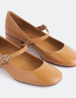 Women L'INTERVALLE Rosyth Tan Leather