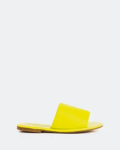 Women L'INTERVALLE Rum Yellow Leather