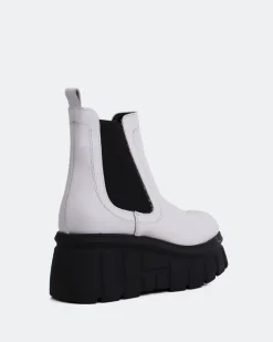 Women L'INTERVALLE Rupert White Leather