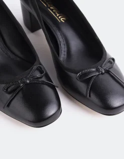 Women L'INTERVALLE Ruslan Black Leather