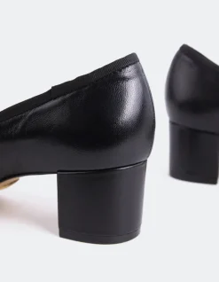 Women L'INTERVALLE Ruslan Black Leather