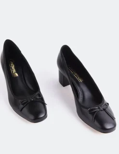Women L'INTERVALLE Ruslan Black Leather