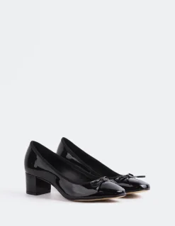 Women L'INTERVALLE Ruslan Black Patent