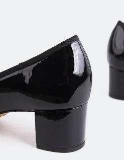 Women L'INTERVALLE Ruslan Black Patent