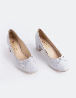 Women L'INTERVALLE Ruslan Lt. Grey Patent