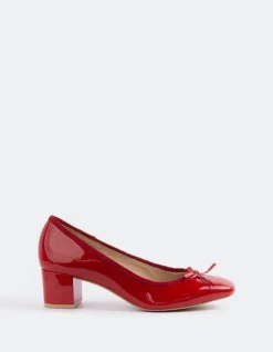 Women L'INTERVALLE Ruslan Red Patent