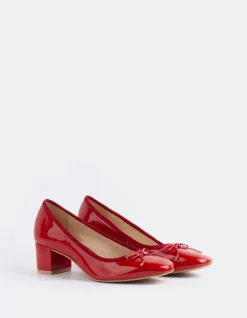 Women L'INTERVALLE Ruslan Red Patent