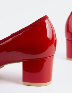 Women L'INTERVALLE Ruslan Red Patent