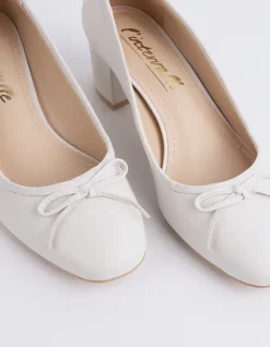 Women L'INTERVALLE Ruslan White Leather