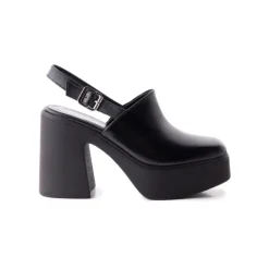 Women L'INTERVALLE Sabazia Black Leather