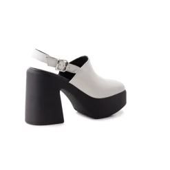 Women L'INTERVALLE Sabazia Off White Leather