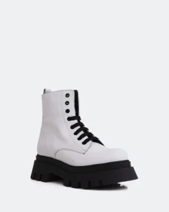 Women L'INTERVALLE Sainz White Leather