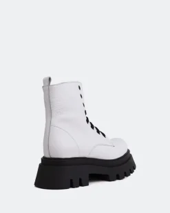 Women L'INTERVALLE Sainz White Leather