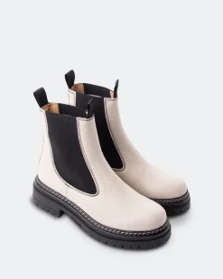Women L'INTERVALLE Salinas Off White Leather