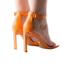 Women L'INTERVALLE Saria Orange Leather