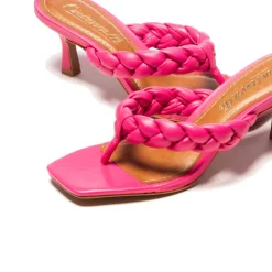 Women L'INTERVALLE Saxony Fuchsia Leather