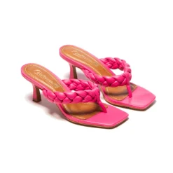 Women L'INTERVALLE Saxony Fuchsia Leather