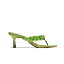 Women L'INTERVALLE Saxony Green Leather