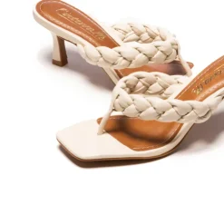 Women L'INTERVALLE Saxony Off White Leather