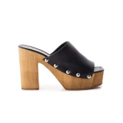 Women L'INTERVALLE Selma Black Leather