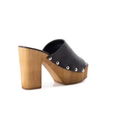 Women L'INTERVALLE Selma Black Leather