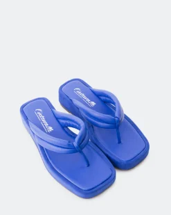 Women L'INTERVALLE Senda Royal Blue Leather