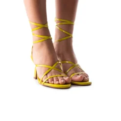 Women L'INTERVALLE Serpa Lime Leather