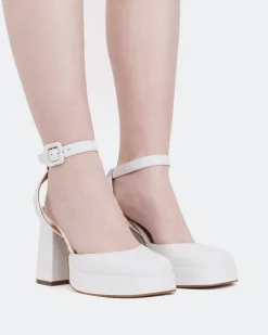 Women L'INTERVALLE Serre White Leather